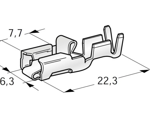 Konektory Mark I, Positive Lock 2,5-4,0 mm² (10 kusov)