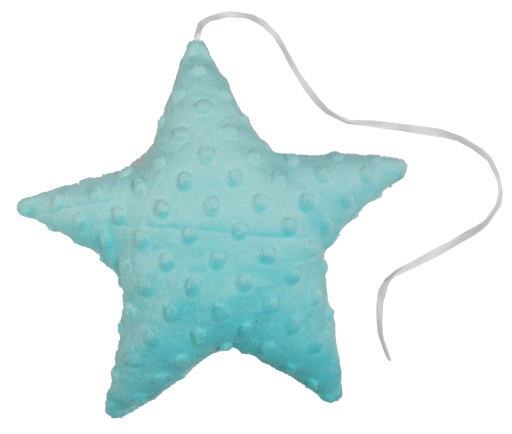 MINKY STAR / prívesok, vankúš 27cm Belbi