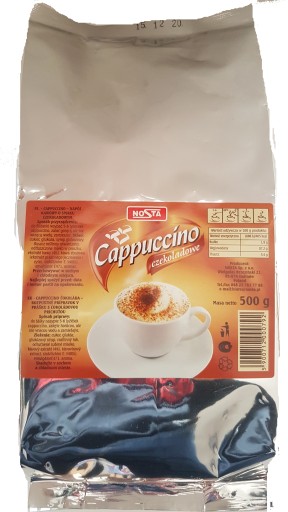 Kávový nápoj Cappuccino s príchuťou čokolády 500 g