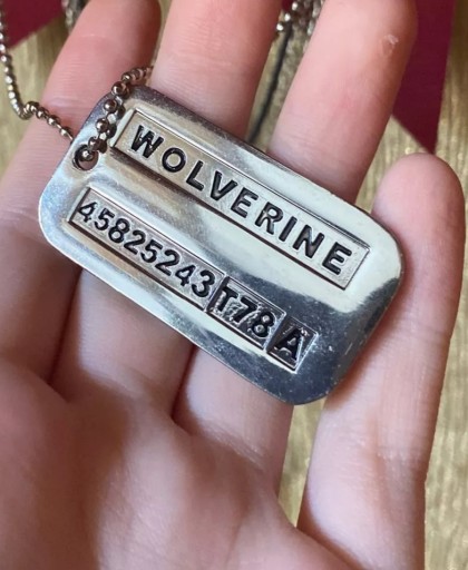 Náhrdelník X - Men Wolverine Logan Dog Tag