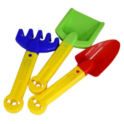 SADA SANDBOX, LOPATA, NÁKUPNÍK, SÚBOR