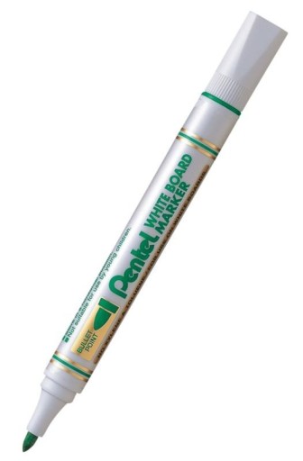 Pentel MW85 zelený za sucha stierateľný popisovač na biele tabule