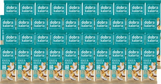Zdravá kešu a kokosová tyčinka bez pridaného cukru Dobrá kalorická VEGE