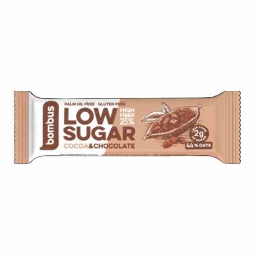 Nízkosacharidová kakaovo-čokoládová tyčinka GELFREE. 40 g