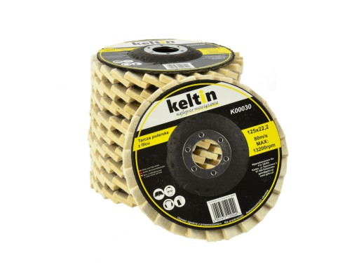 Lamelový kotúč 125 mm leštiaca plsť