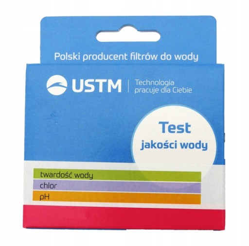 Tester kvality pH tvrdosť vody chlór USTM test