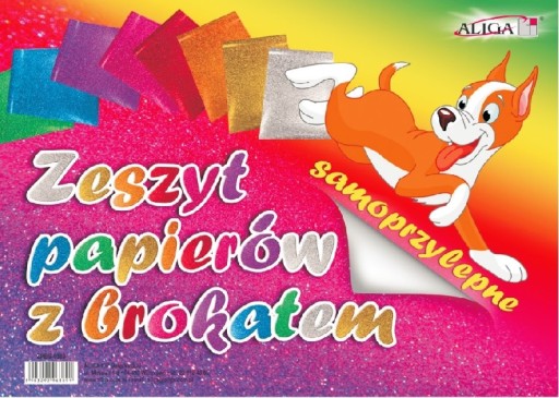 Farebný papier Rexus A4 8 listov