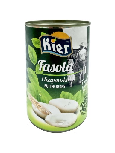 Španielska fazuľa BIELA v konzerve 400g