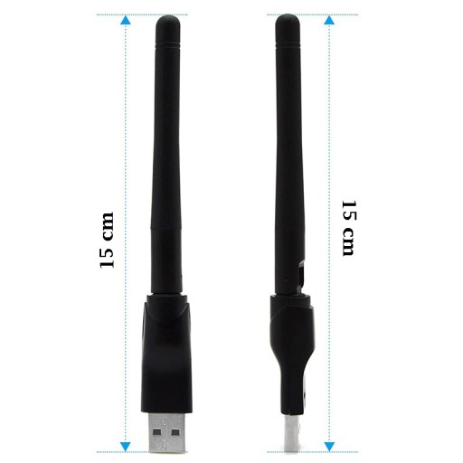 WIFI ANTÉNA USB KARTA Tuner HEVC H.265 dekodér