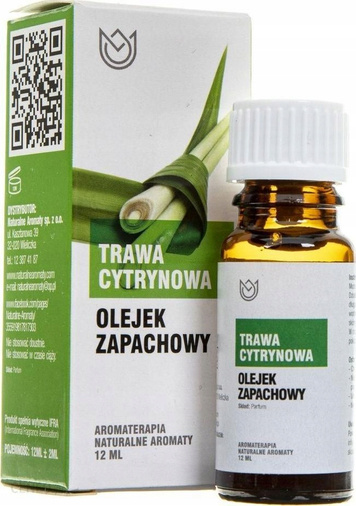 Prírodné arómy CITRÓNOVÁ GRASS olej 12ml