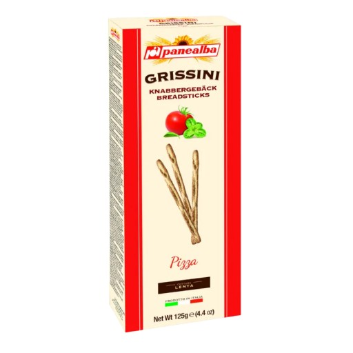 Panealba - Grissini Pizza tyčinky s príchuťou 125g | Priamo z Talianska