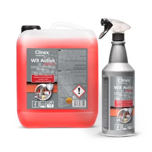 Clinex W3 Active Shield - Čistiaci prostriedok na kabínu - 1l