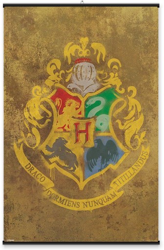 Veľký plagát Harryho Pottera Rokfortský erb 61x91,5 cm