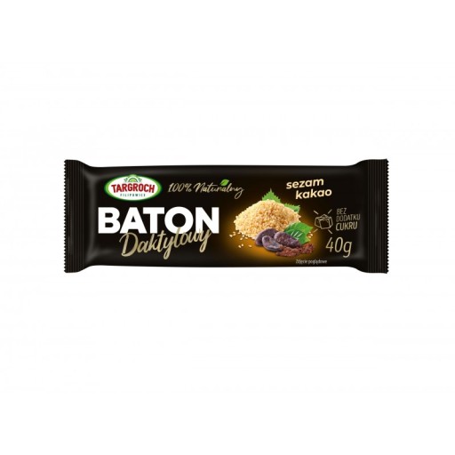 Targroch Datlová tyčinka so sezamom a kakaom 40g