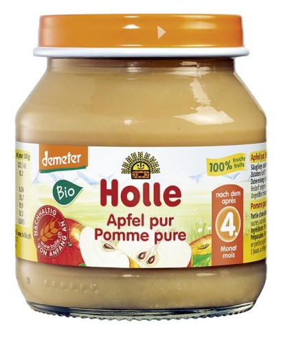 Jablkové pyré 125g Holle