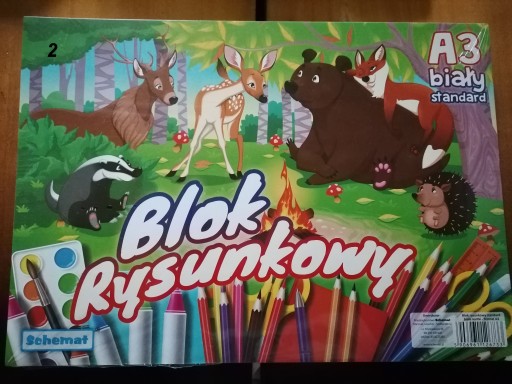ŠKOLSKÝ BLOK, BIELY, A3, 20 listov