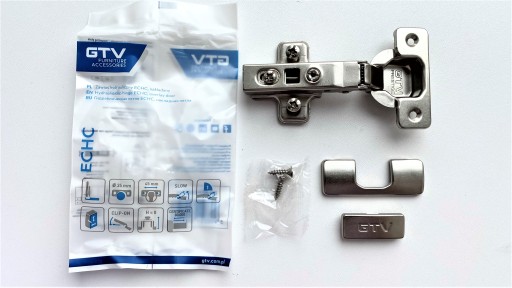 Hydraulický nábytkový záves ECHC prekrytý GTV
