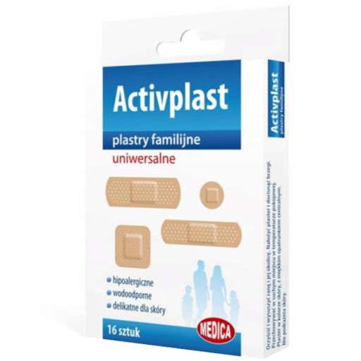 Activplast family náplasti UNIVERZÁLNE 16 ks.