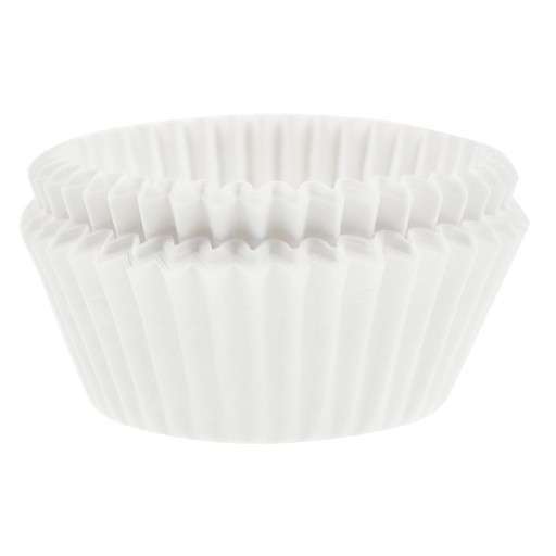 PAPIEROVÉ hrnčeky na muffiny, BIELE hrnčeky, 50 FACKELMAN 230954