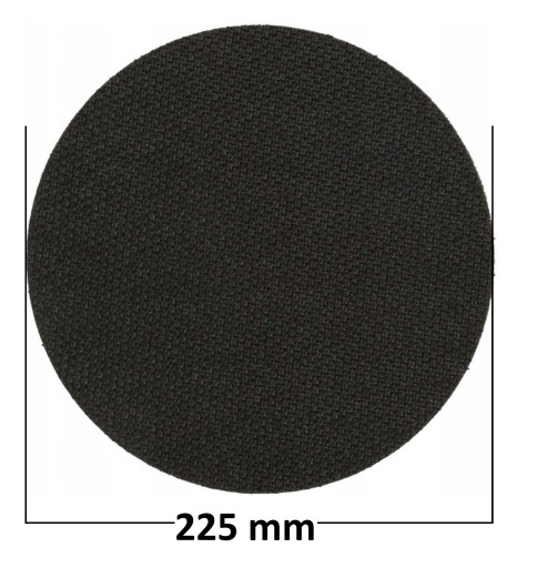 VYMENITEĽNÝ, SAMOLEPIACI VELCRO OPRAVA 225mm PLNÝ