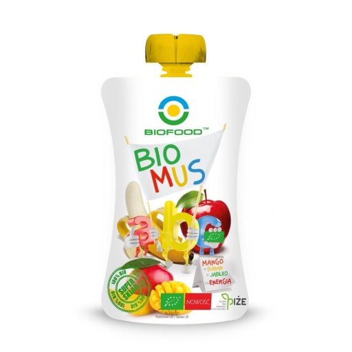 Bio-Food Bio Mango + Jablko + Banán eko pena 90 g