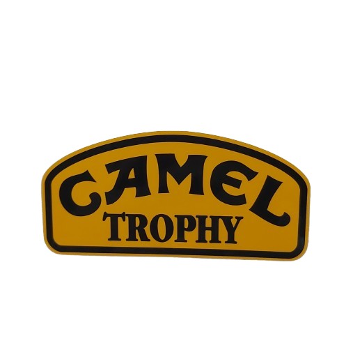NÁLEPKA S LOGOM CAMEL TROPHY DAKAR RALLYE 12,6 x 6,1 cm