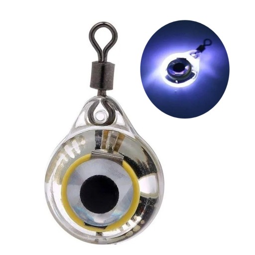 LED rybárska lampa na vlasec pre plavákový SET OSVETLENIE RYBÁRSKEHO MIESTA