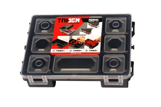 PLASTOVÝ BOX NA ORGANIZÁTOR 180x135x45 11 PRISTOROV