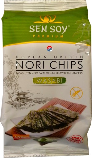 Nori chipsy - wasabi Sen Soy