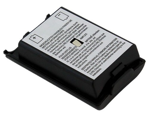 XBOX360 Košík Kryt batérie pre Pad čierny
