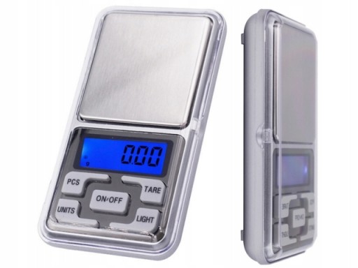 VÁHA ELEKTRONICKÝCH ŠPERKOV 200g - 0,01g VÁHA
