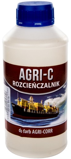 UNIVERZÁLNE RIEDIDLO NA FARBY AGRI-C 0,5L na čistenie maliarskeho náradia