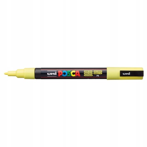 ZNAČOVAČ s farbou UNI POSCA PC-3M PASTEL YELLOW