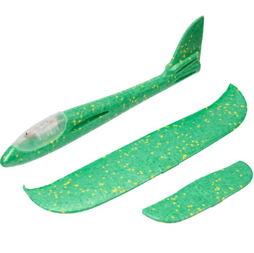 STYROPENOVÝ LIETADOVÝ KLUZÁK 47 CM SO SVIETIACI LED