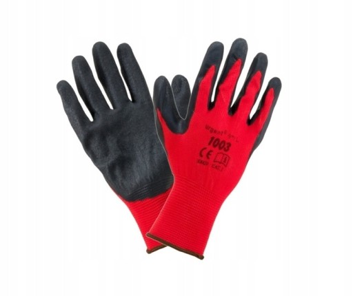 POLYESTEROVÉ RUKAVICE S-LATEX R ECO veľkosť 10