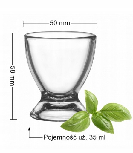6x POHÁR NA LIKÉRY, VODKU, STOJAN NA VAJCIA