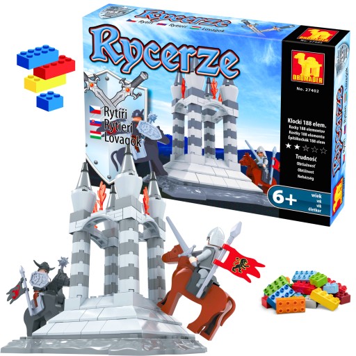 Stavebné bloky Knights Signal Tower Battle CASTLE KNIGHT kreatívne kompatibilné