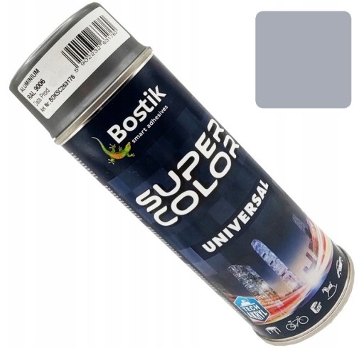 BOSTIK RAL9006 UNIVERZÁLNA FARBA NA HLINÍK 400ML
