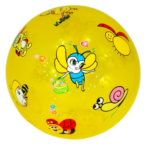 PVC LOPTA 23CM PRE DETI, NA DOMOV, BAZÉN, PLÁŽ, GUMOVÁ HRACIA LOPTIČKA