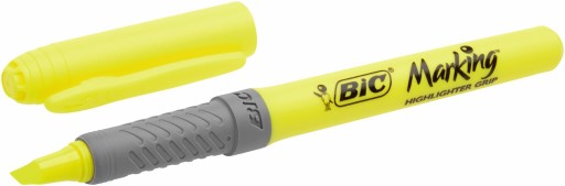 BIC BRITELINER GRIP ZVÝRAZŇOVAČ ŽLTÁ NEÓNOVÁ ŠKOLA