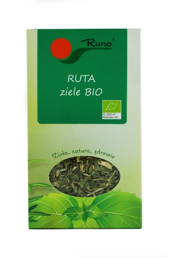 Ruta bylina BIO EKO 50g Runo ekologický certifikát