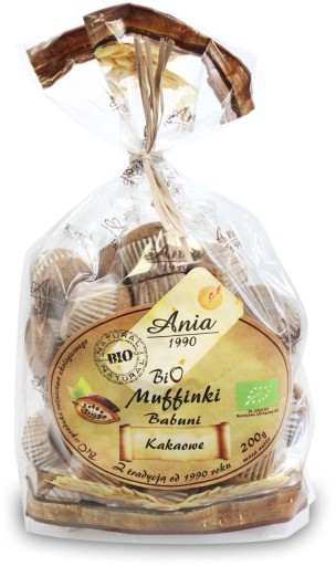 BIO KAKAOVÉ MUFFÍNY BABIČKY 200 g - BIO ANIA