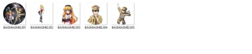 Ultramarínové Magmell Anime Pins, ZO AKÝCH SI VYBERÁTE