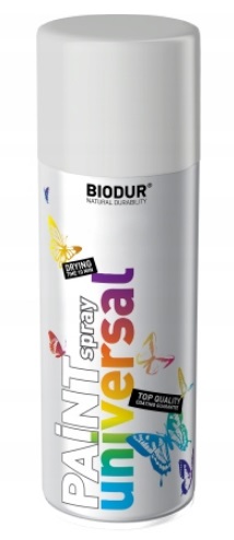 BIODUR Spray 400ml RAL 9006 Hliník