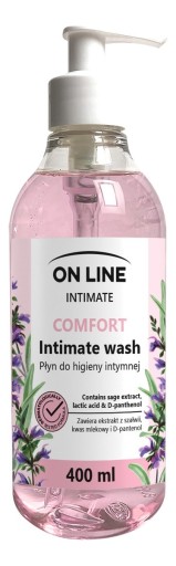 On Line Comfort tekutina na intímnu hygienu 400 ml