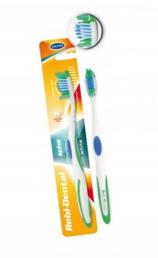 MATTES Zubná kefka Rebi Dental medium M43