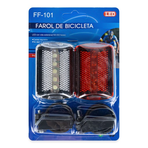 LED SVETLÁ BICYKEL SVETLÁ PRED ZADNÝ SET
