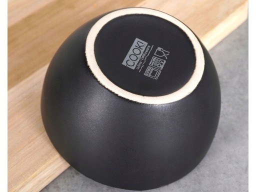 KERAMICKÁ MISKA ČIERNA MALÁ 10 CM 180 ML