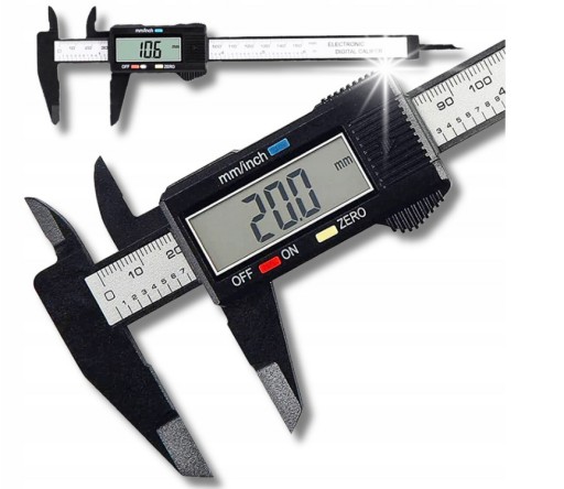 ELEKTRONICKÉ DIGITÁLNE LCD STRMEŇKA MERANIE 150MM