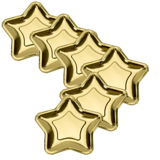 PAPIEROVÉ TANIERE STAR PINK GOLD 6. narodeniny